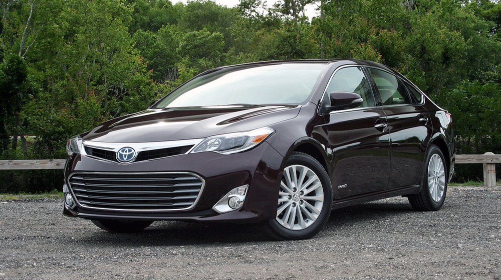 The Toyota Avalon Hybrid sedan
