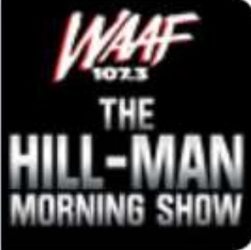 WAAF Hill-Man Morning Show logo